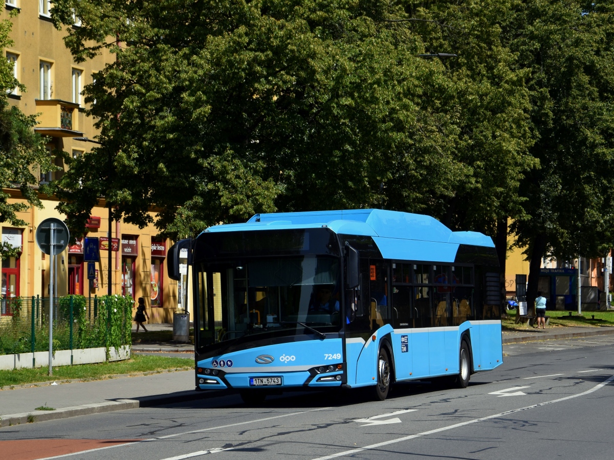 Ostrava, Solaris Urbino IV 12 CNG No. 7249