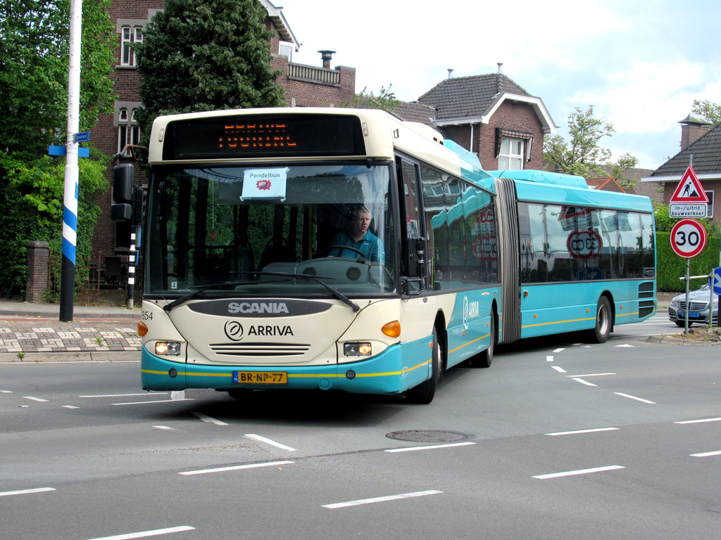Groningen, Scania OmniLink CL94UA 6x2/2LB № 7854