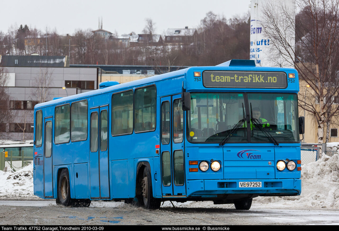 Trondheim, Scania CN113CLB č. 47752