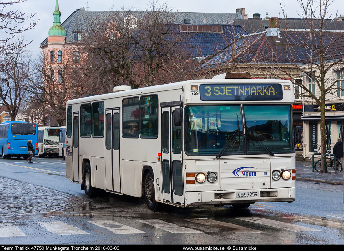 Trondheim, Scania CN113CLB № 47759