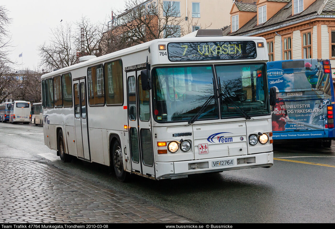 Trondheim, Scania CN113CLB # 47764