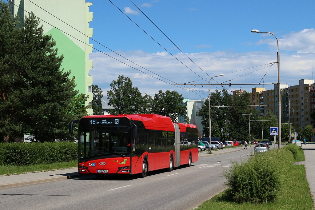 České Budějovice, Solaris Urbino IV 18 CNG nr. 104