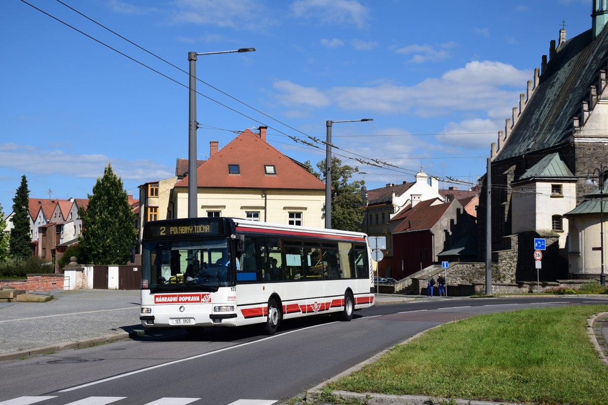 Pardubice, Karosa Citybus 12M.2071 (Irisbus) No. 173