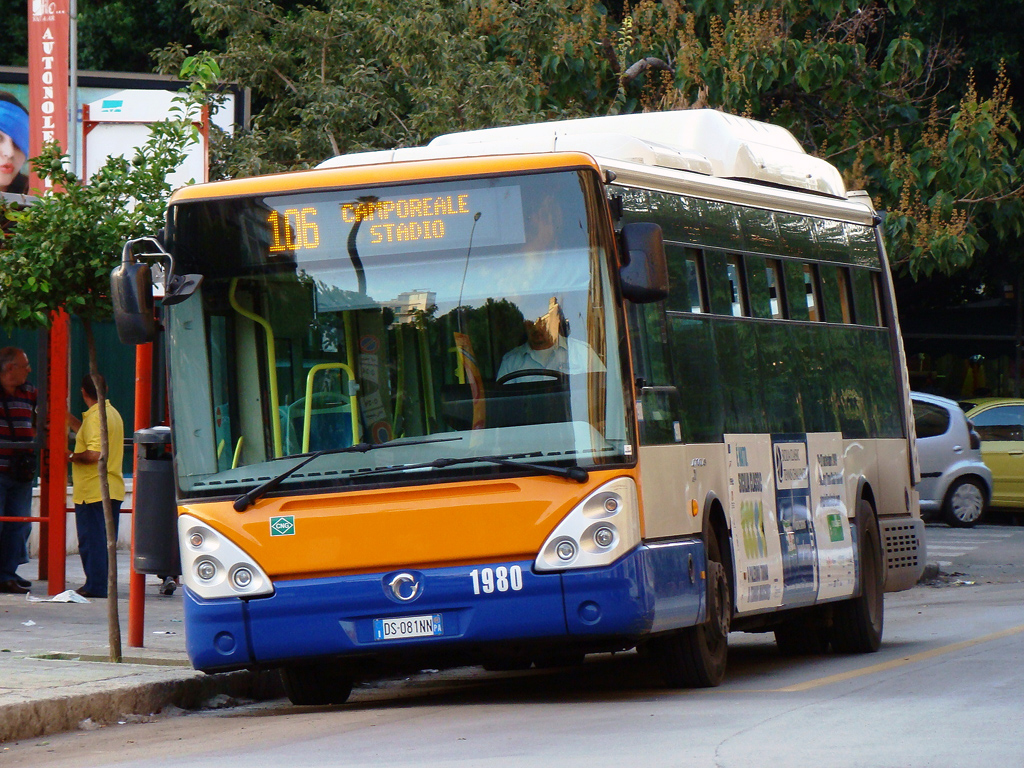 Палермо, Irisbus Citelis 12M CNG № 1980