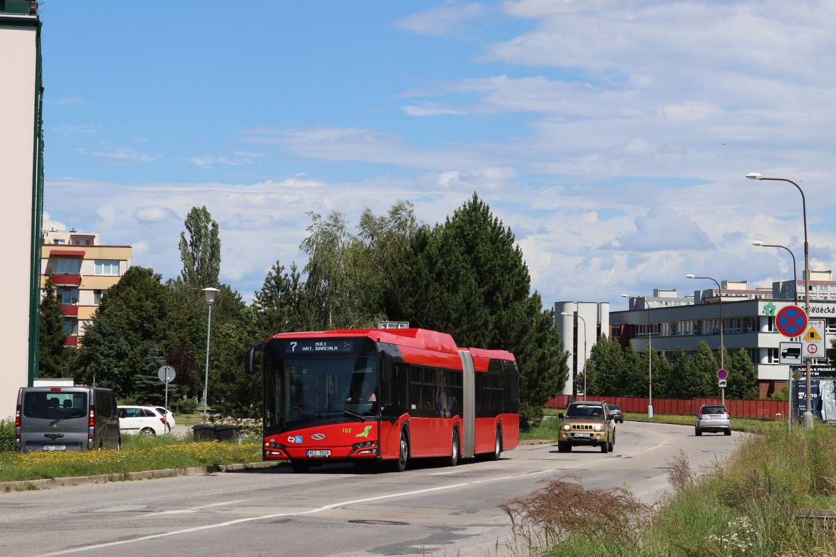 České Budějovice, Solaris Urbino IV 18 CNG # 102