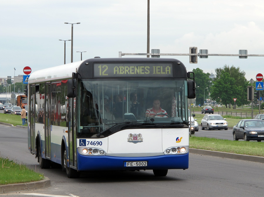 Riga, Solaris Urbino II 12 č. 74690