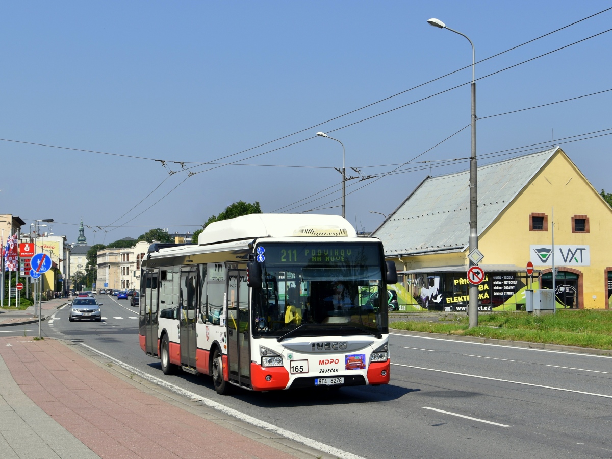 Opava, IVECO Urbanway 10.5M CNG No. 165