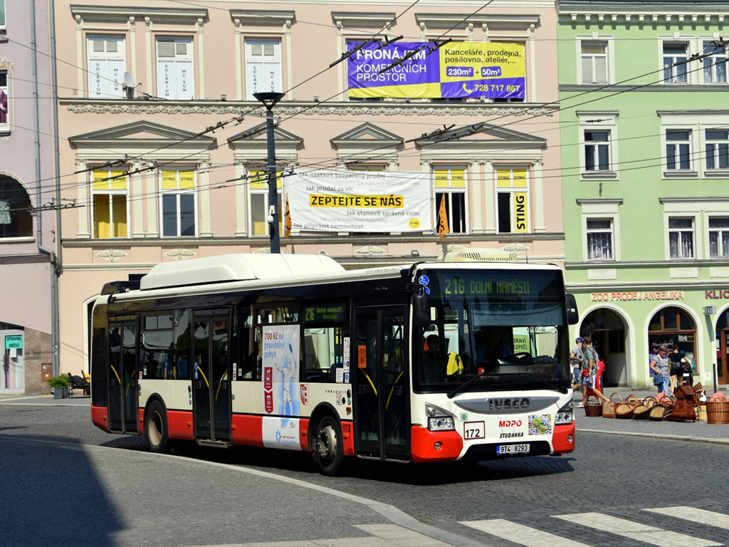 Opava, IVECO Urbanway 12M CNG # 172
