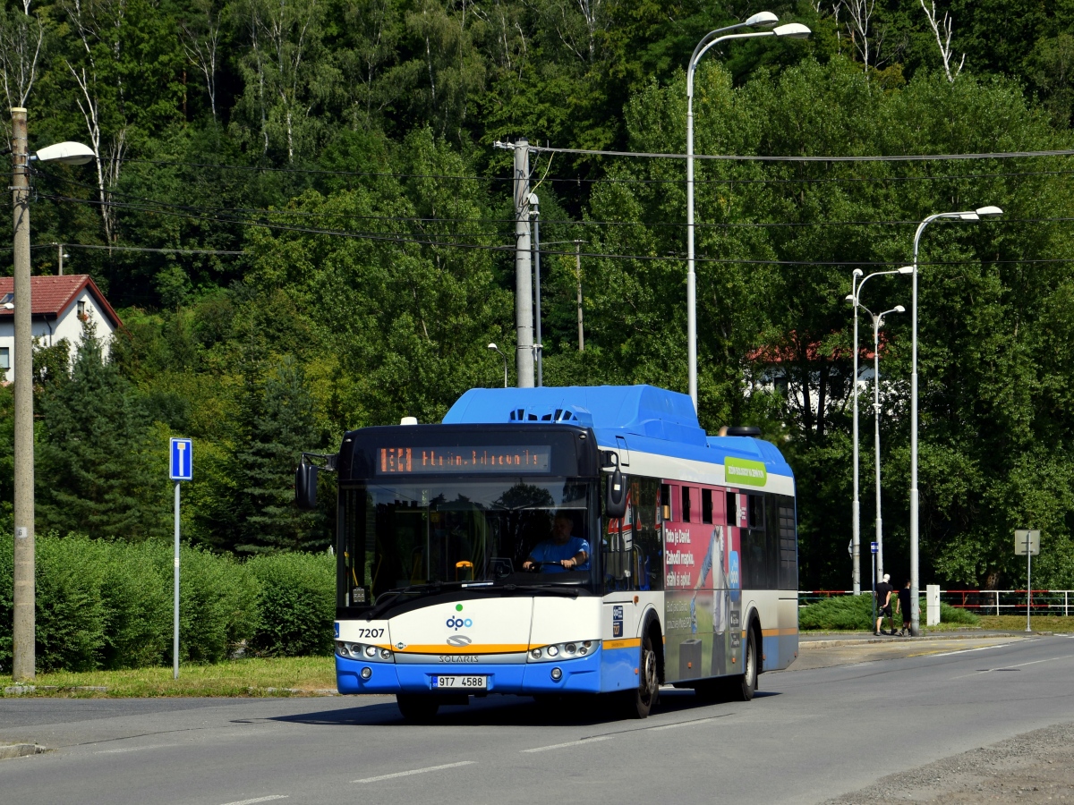 Ostrava, Solaris Urbino III 12 CNG # 7207