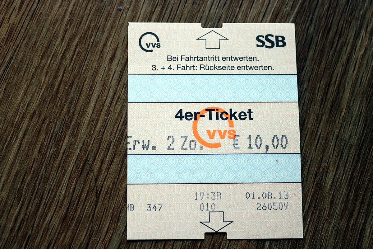 Stuttgart — Tickets; Tickets (all)