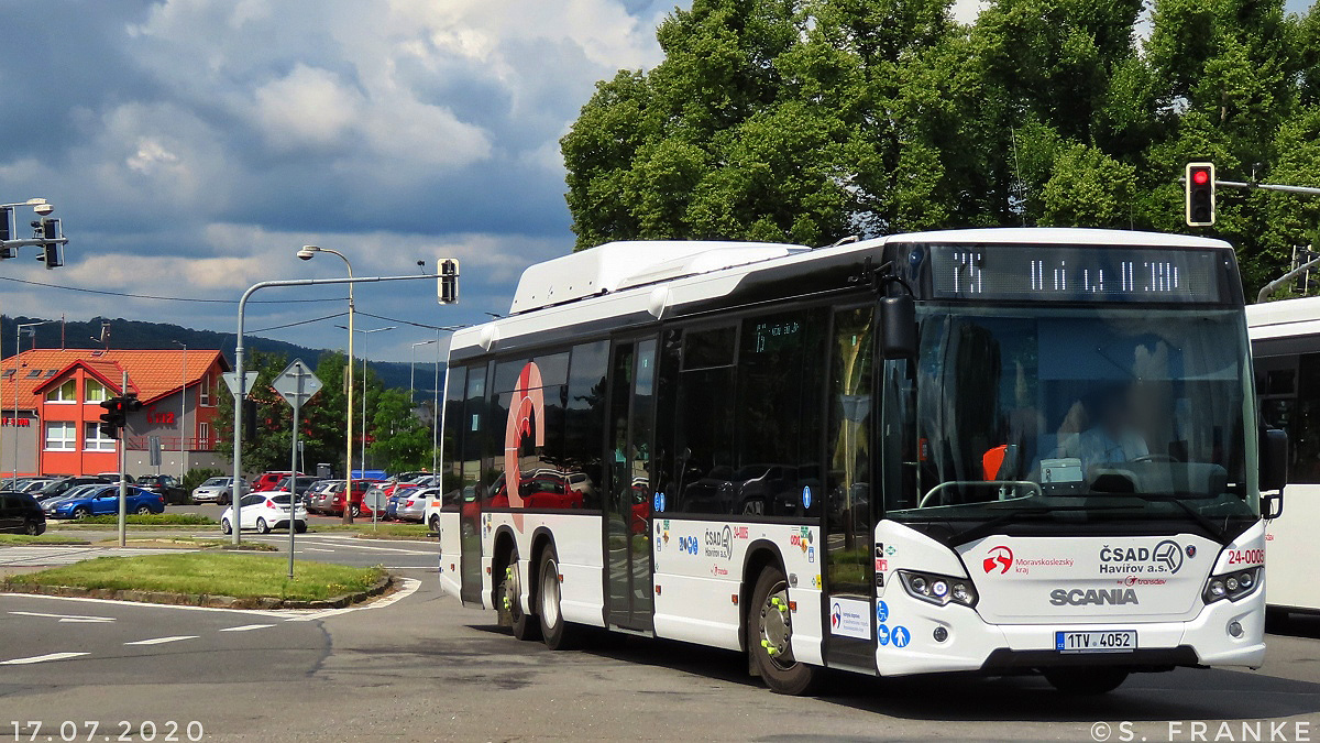 Ostrava, Scania Citywide LE 13.7M CNG # 24-0005