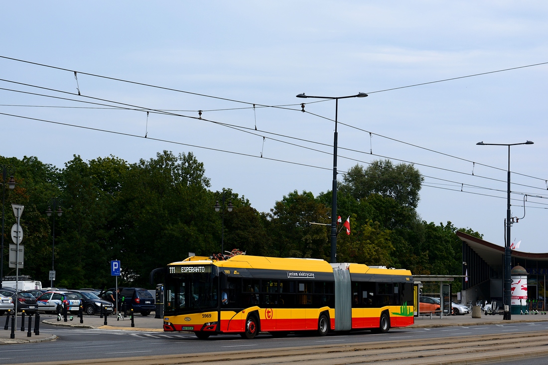 Warsaw, Solaris Urbino IV 18 electric # 5969