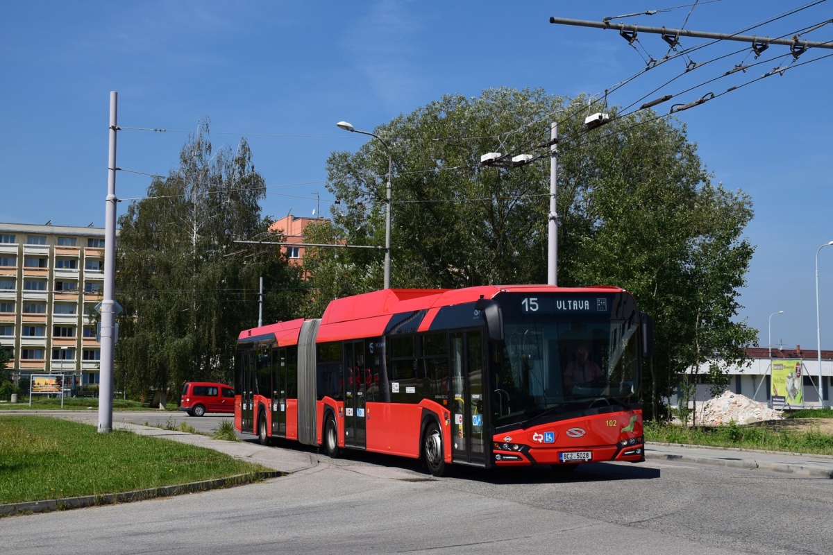 České Budějovice, Solaris Urbino IV 18 CNG # 102