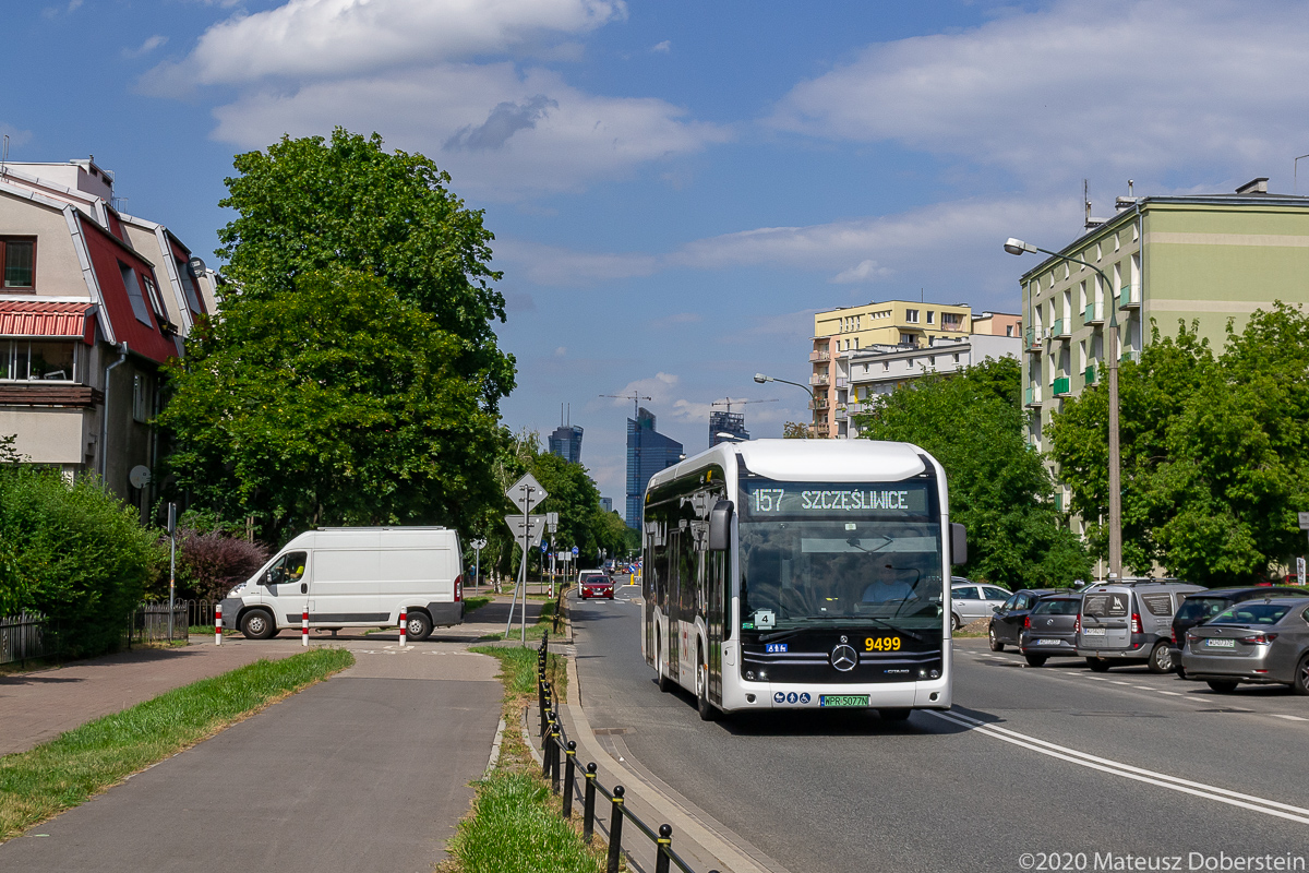 Warsaw, Mercedes-Benz eCitaro № 9499