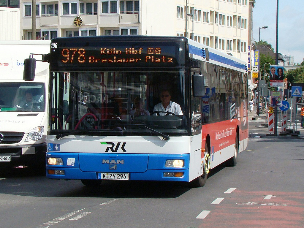 Köln, MAN A21 NL263 Nr. 296