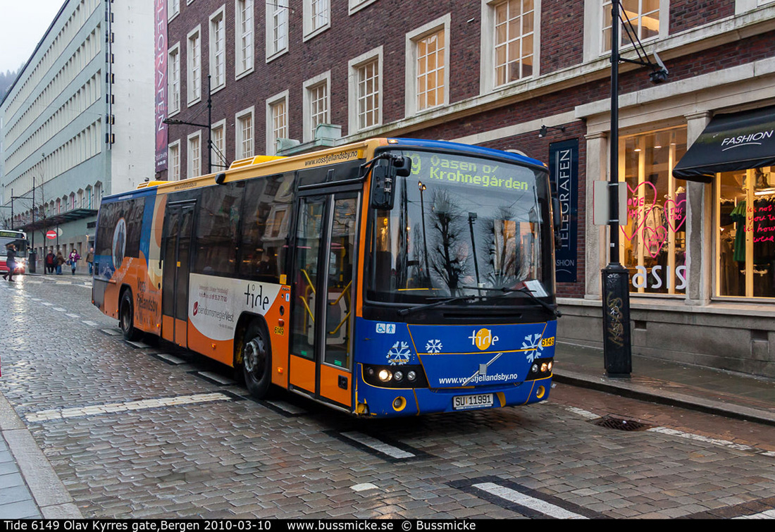 Bergen, Volvo 8700LE No. 6149