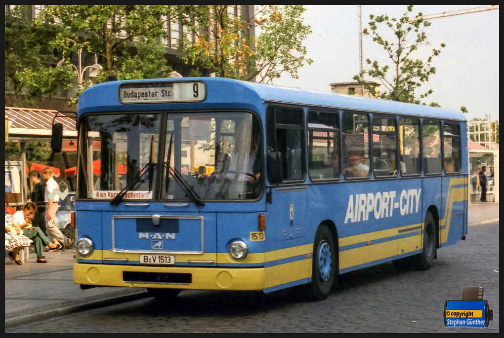 Berlin, MAN SL200 (BVG) № 1513