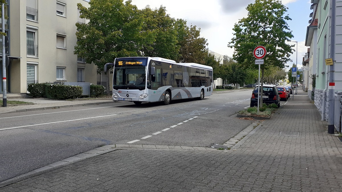Karlsruhe, Mercedes-Benz Citaro C2 LE MÜ # 640