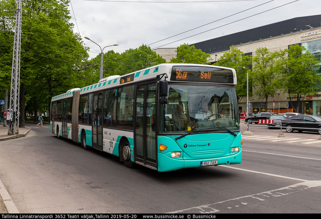 Tallinn, Scania OmniLink CL94UA 6x2LB # 3652