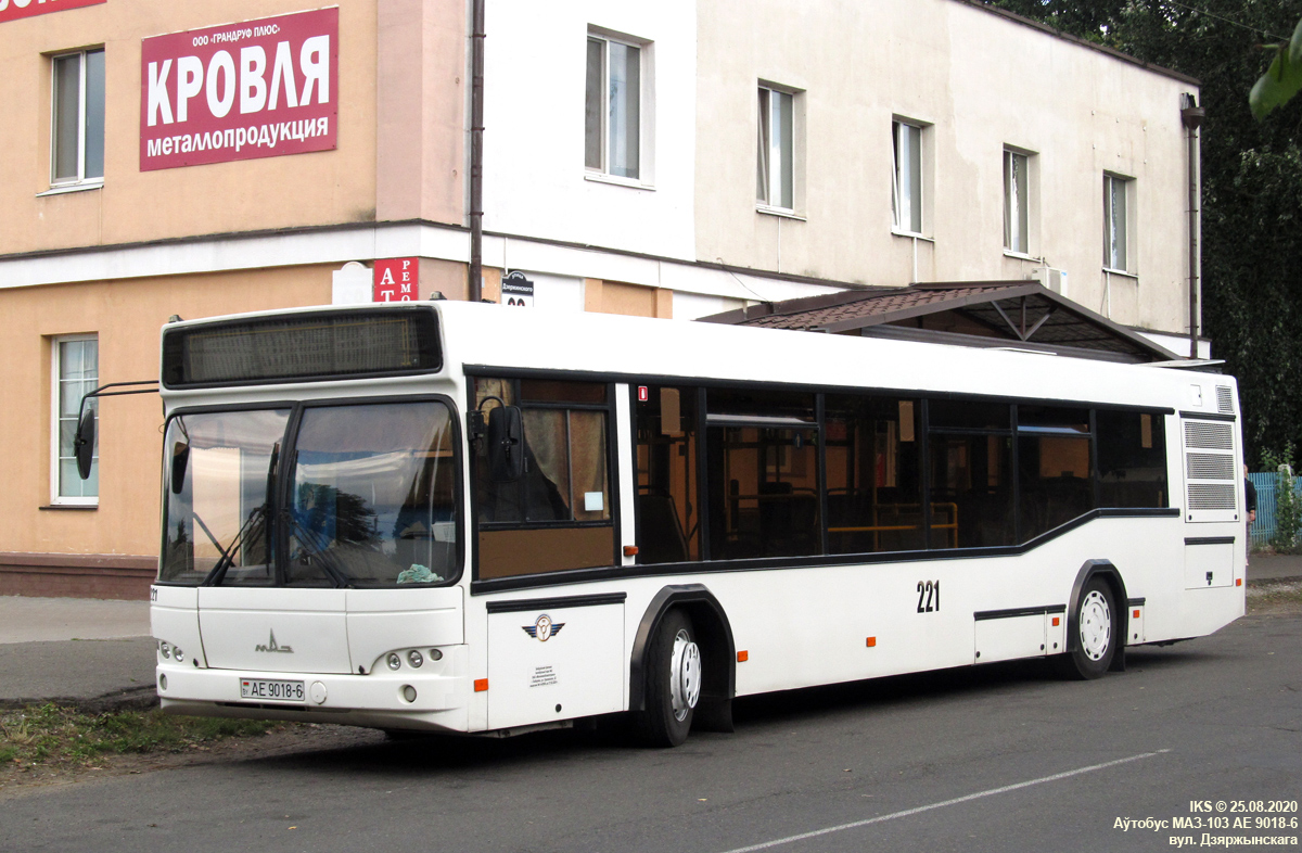 Бобруйск, МАЗ-103.485 № 221