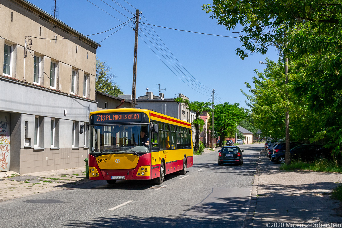 Łódź, Jelcz M121MB3 # 2607