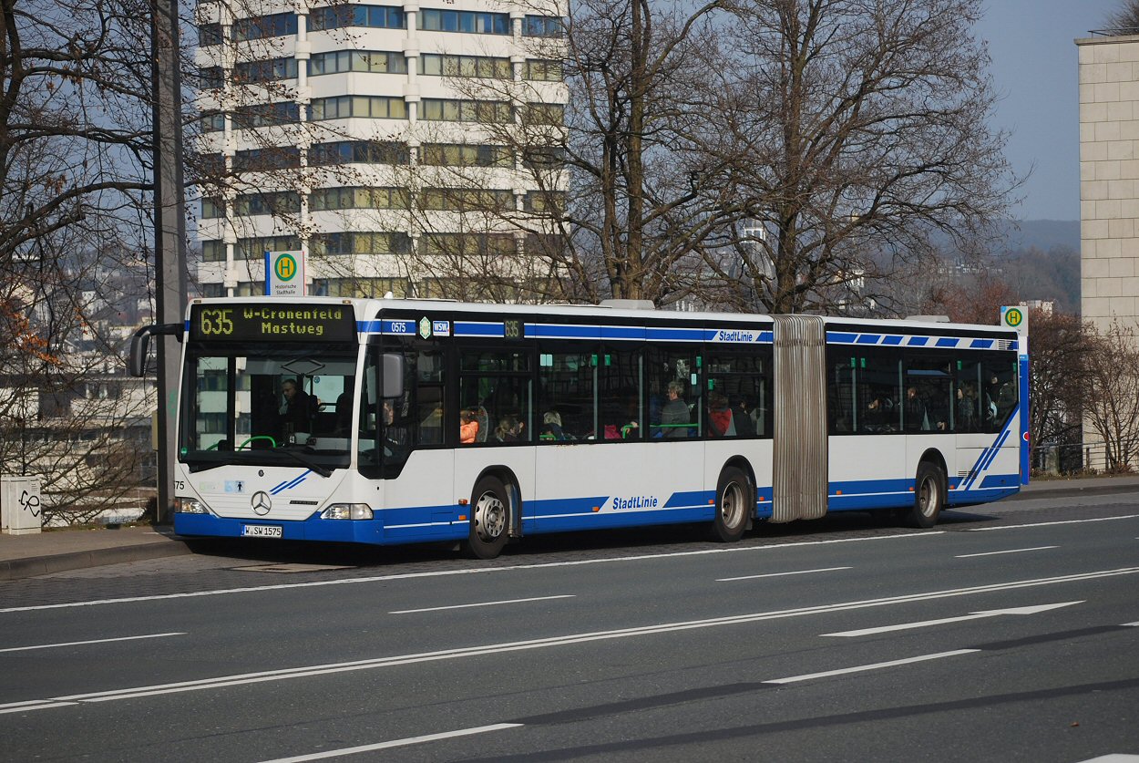 Wuppertal, Mercedes-Benz O530 Citaro G nr. 0575