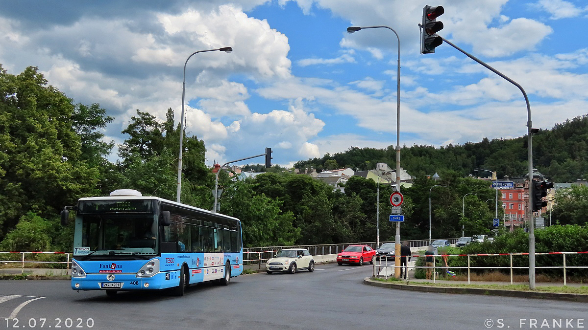 Karlovy Vary, Irisbus Citelis Line No. 408