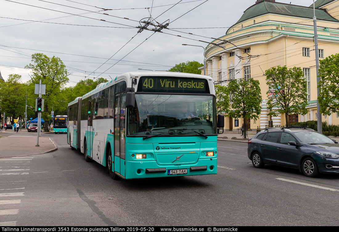 Tallinn, Volvo 8500 # 3543