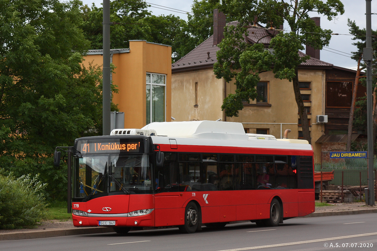 Каунас, Solaris Urbino III 12 CNG № 779