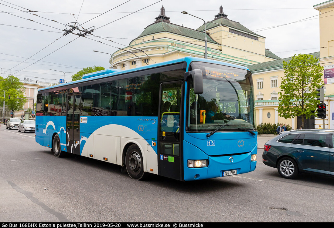 Таллин, Irisbus Crossway 12M № 168 BHX