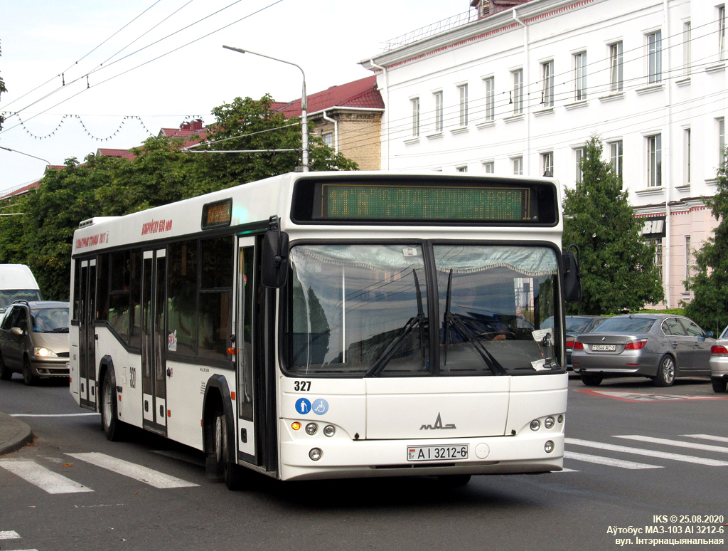 Bobruysk, MAZ-103.485 č. 327
