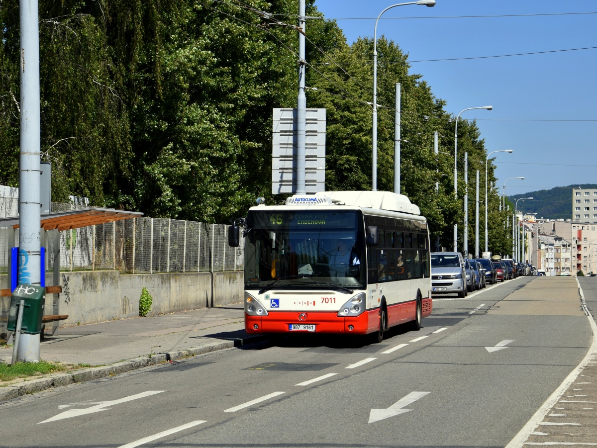 Brno, Irisbus Citelis 12M CNG č. 7011