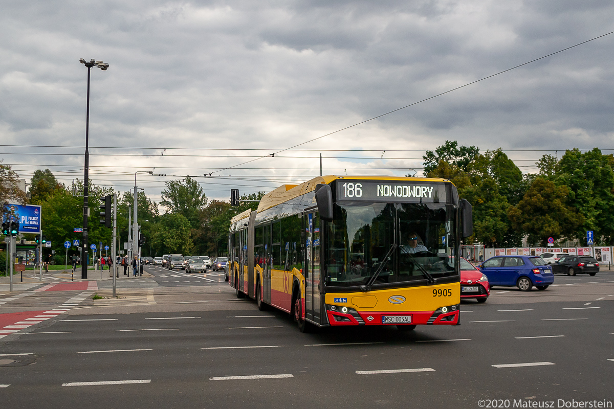 Warschau, Solaris Urbino IV 18 CNG Nr. 9905