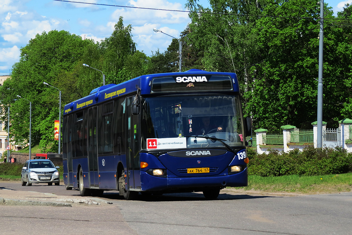 Выборг, Scania OmniLink CL94UB 4X2LB № 139