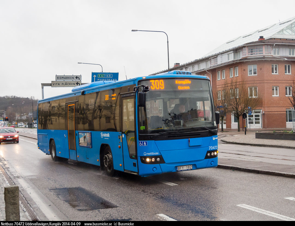 Göteborg, Volvo 8700LE # 70472