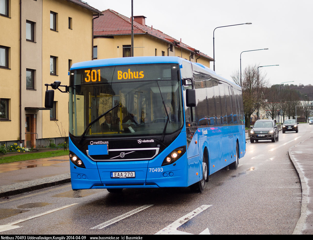 Gothenburg, Volvo 8900LE # 70493