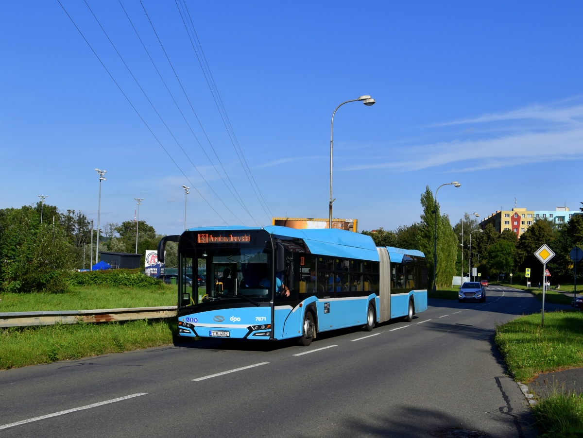 Ostrava, Solaris Urbino IV 18 CNG nr. 7871