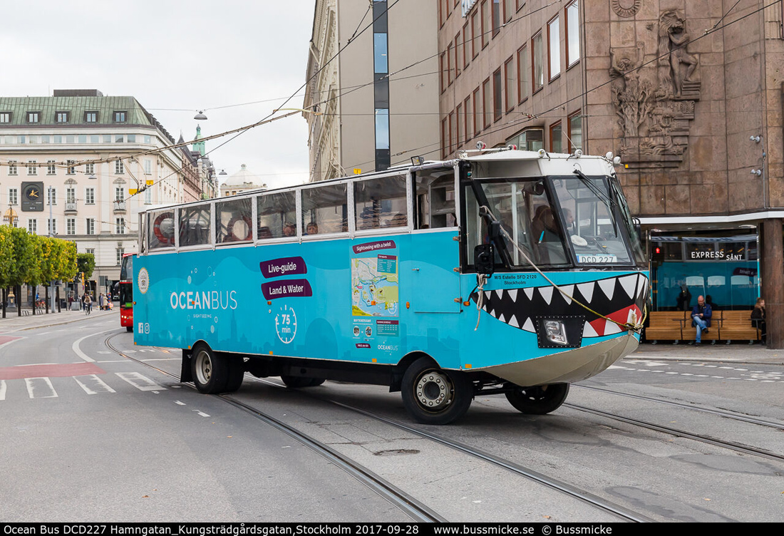Stockholm, Amfibiebuss # DCD 227