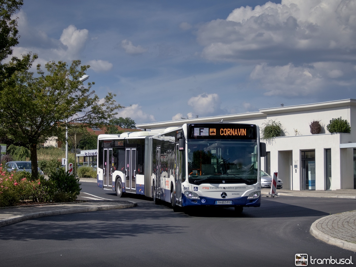 Bourg-en-Bresse, Mercedes-Benz Citaro C2 G č. 2041