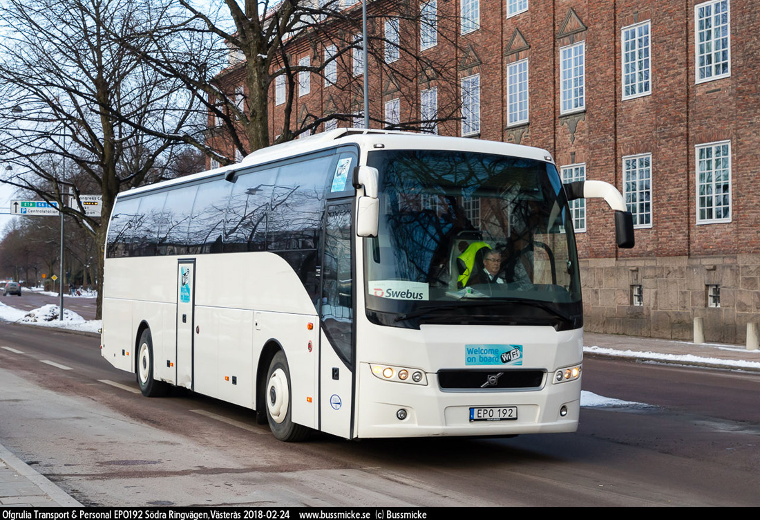 Stockholm, Volvo 9500H # EPO 192