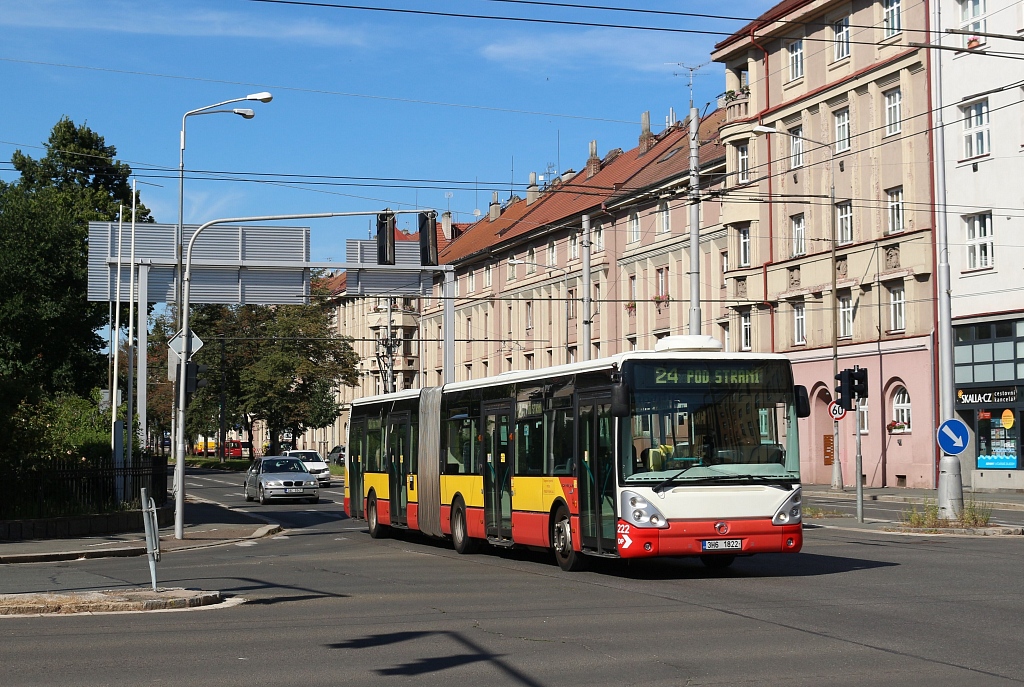 Градец-Кралове, Irisbus Citelis 18M № 222