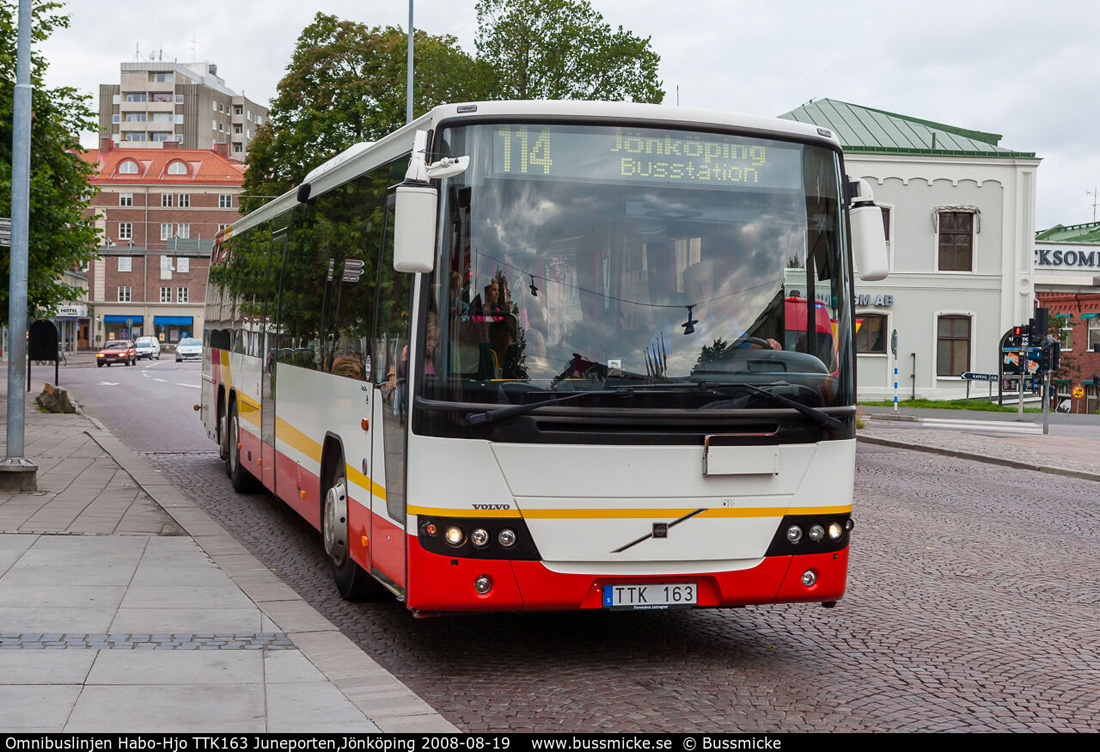 Jönköping, Volvo 8700LE # TTK 163