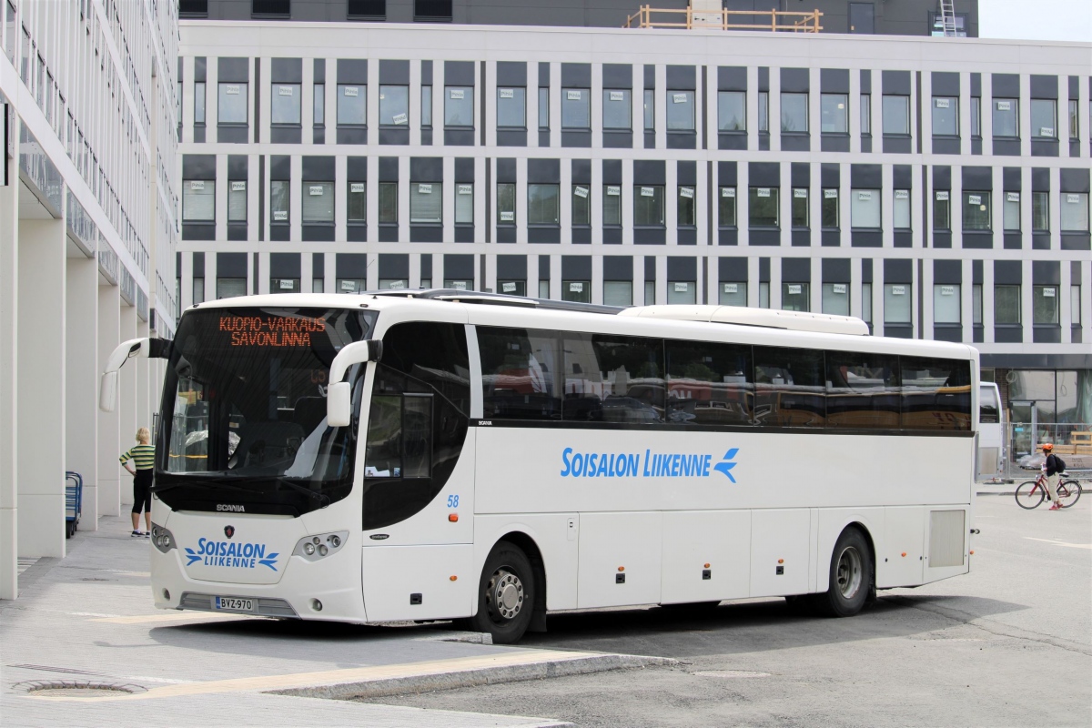Varkaus, Scania OmniExpress 340 nr. 58