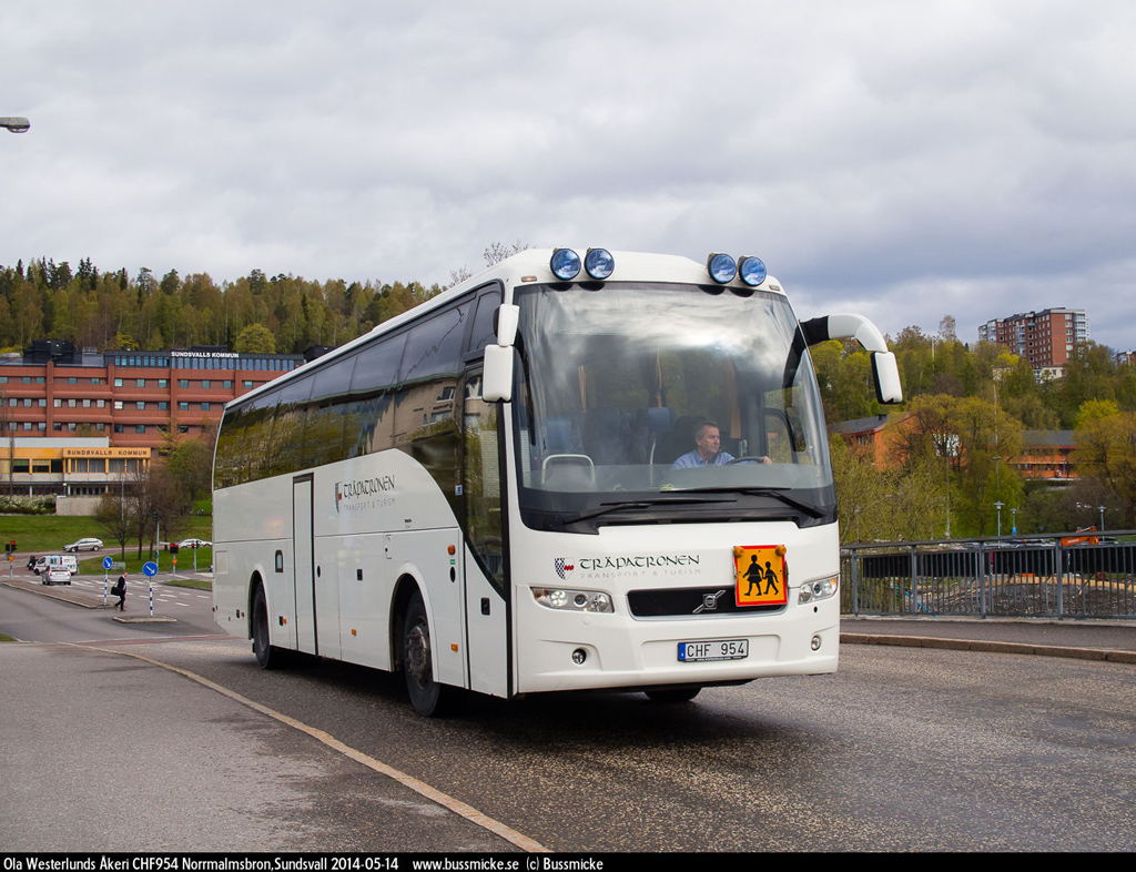 Sundsvall, Volvo 9700H NL # CHF 954