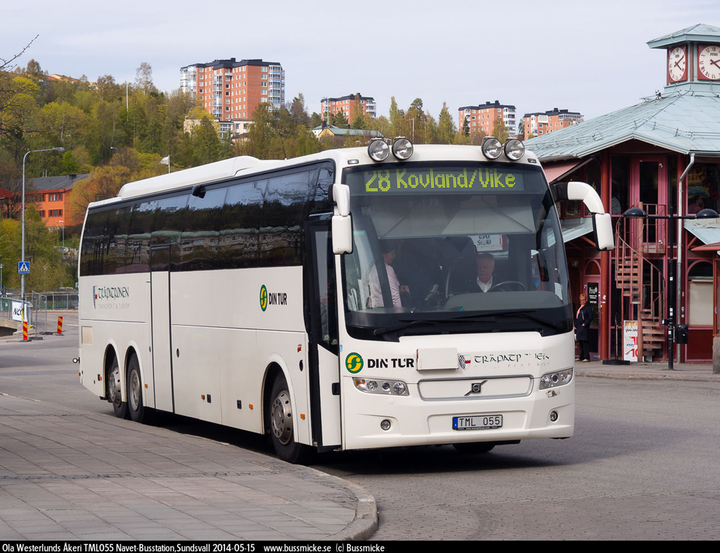 Sundsvall, Volvo 9700H NL # TML 055