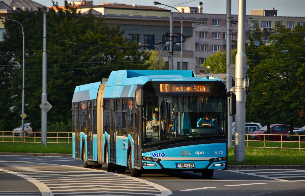 Ostrava, Solaris Urbino IV 18 CNG č. 7872