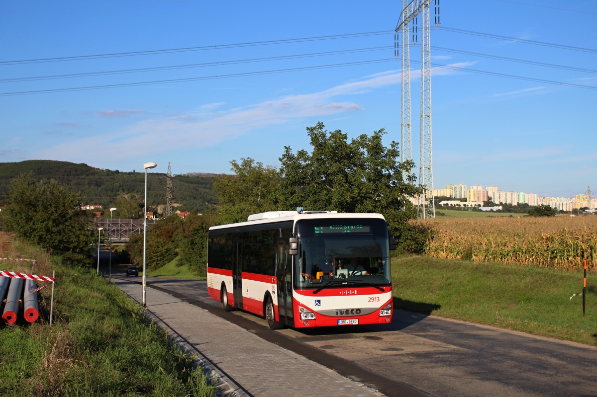 Brno, IVECO Crossway LE Line 12M No. 2913