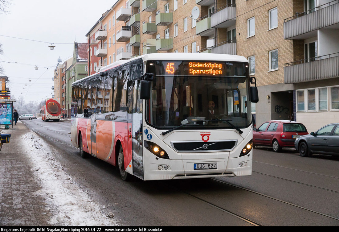 Norrköping, Volvo 8900LE # 8616
