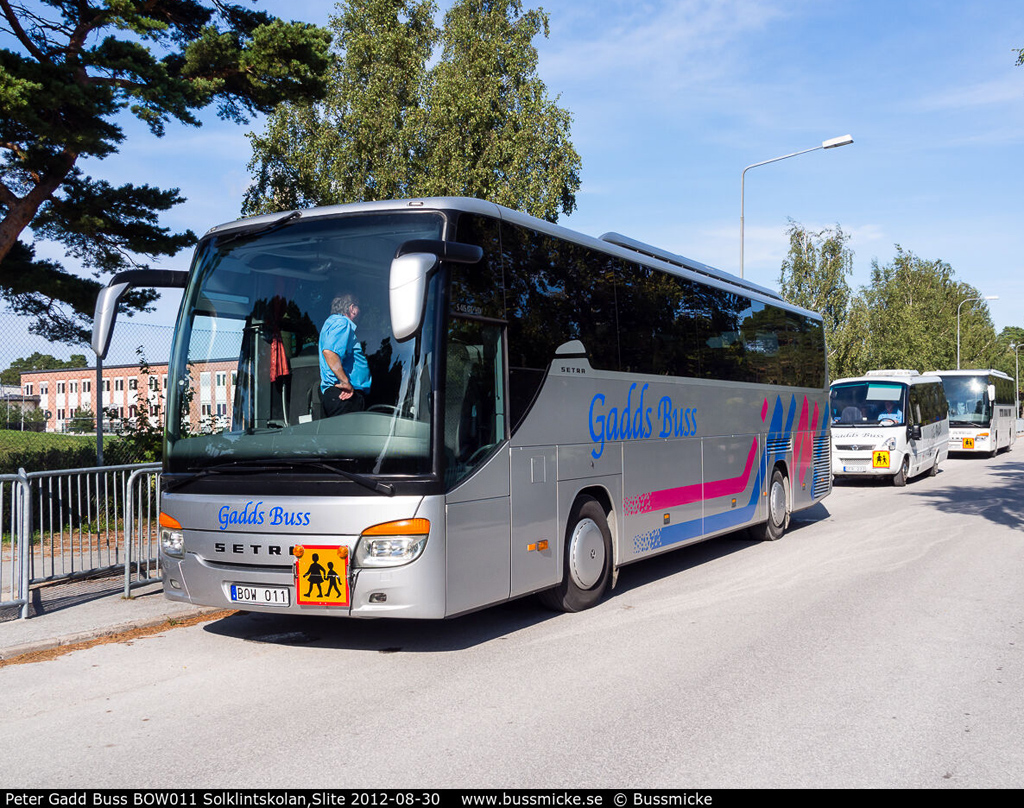 Visby, Setra S415GT-HD # BOW 011
