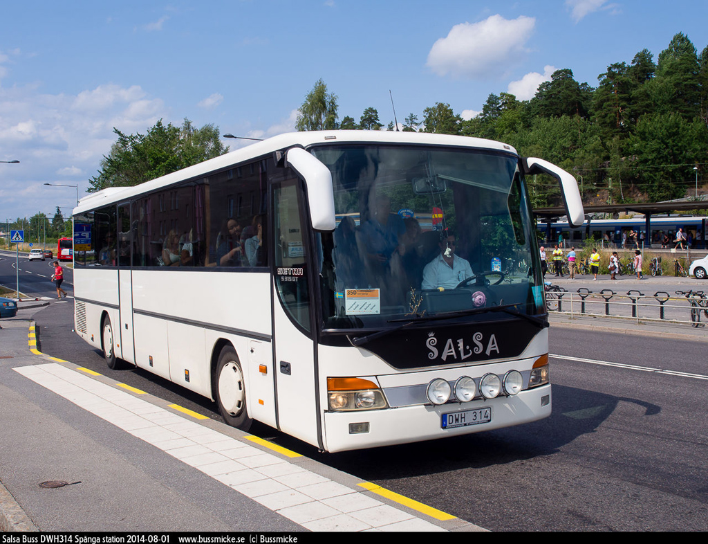 Stockholm, Setra S315GT # DWH 314